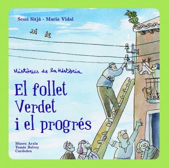 Portada del llibre El follet verd i el progrés